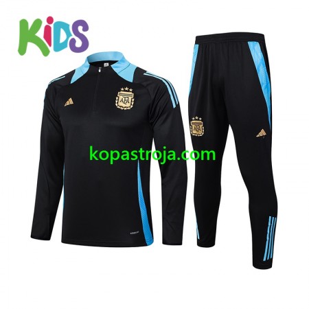Argentina Barn Tränings Sweatshirtställ Svart 2024